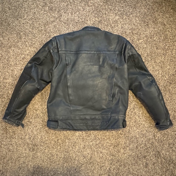 Vintage Leather Tour Master Coaster Series II Insulated Motorcycle Jacket 2XL - Picture 5 of 7